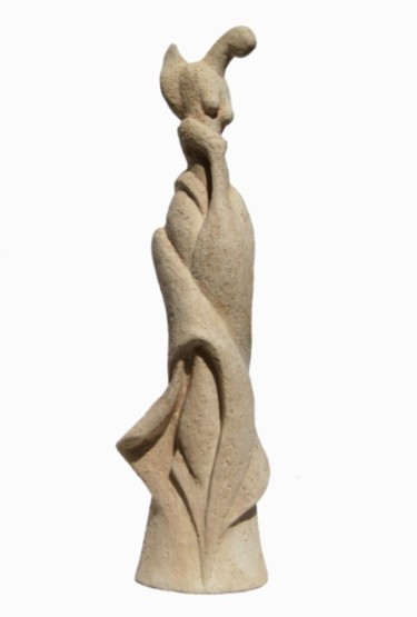 Sculpture titled "Soren" by Caroline Chopin, Original Artwork, Terra cotta