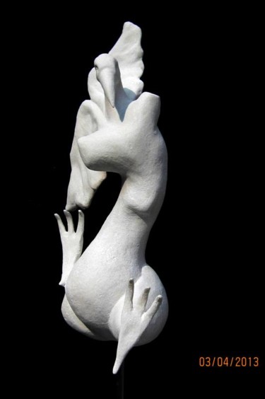 Sculpture intitulée "Énergumène II" par Caroline Chopin, Œuvre d'art originale, Céramique