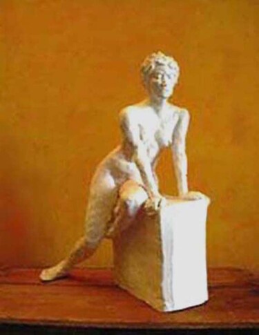 Escultura intitulada "Modelled Clay - Pla…" por Carolyn   A. Debnam, Obras de arte originais, Moldagem