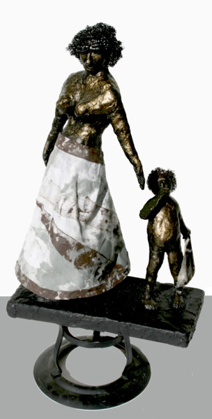 Sculpture titled "Babas Choice" by Carol Lorac Young, Original Artwork