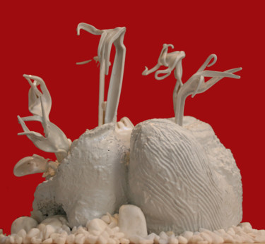 Sculpture titled "Forks" by Carol Lorac Young, Original Artwork