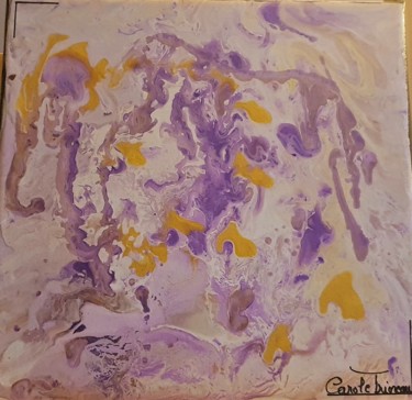 Painting titled "Turbulences" by Carole Trioreau, Original Artwork, Acrylic