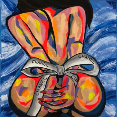 Painting titled "Submissive" by Carry Me, Original Artwork, Acrylic