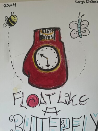 绘画 标题为““Float like a Butte…” 由Carys Dejesus, 原创艺术品, 丙烯