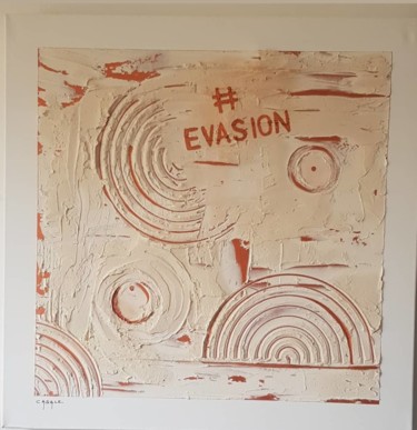 Peinture intitulée "#Evasion" par Casal'Art, Œuvre d'art originale, Acrylique