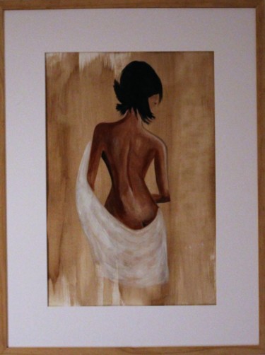 Painting titled "Le Désir" by Casal'Art, Original Artwork, Acrylic
