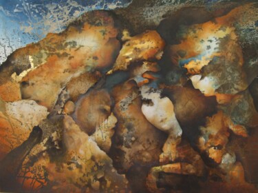 Malerei mit dem Titel "Imperios" von Patricia Casanova, Original-Kunstwerk, Öl