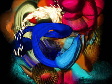 Digital Arts titled "Burning Spores, Blo…" by Casey Herman, Original Artwork, 3D Modeling