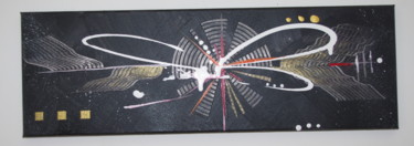 Peinture intitulée "Cible" par Christophe Cassagnes, Œuvre d'art originale, Acrylique