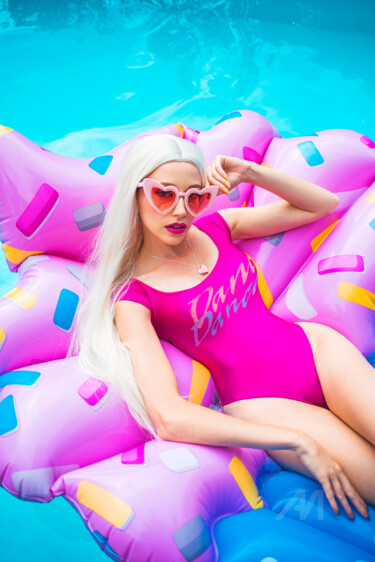 Instagram Influencer Barbie Photography titled "Instagram Influence…" by Cassiopeia, Original Art, Digital Photography