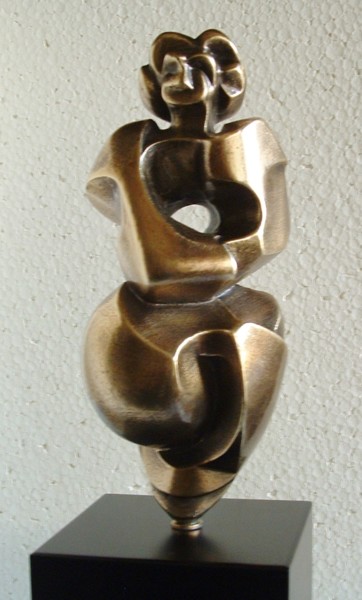 Sculpture titled "Demonceau" by Carlos Castanedo, Original Artwork, Resin