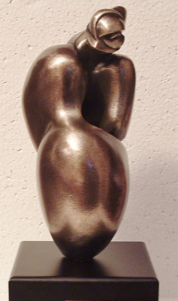Скульптура под названием "Dearen" - Carlos Castanedo, Подлинное произведение искусства, Бронза