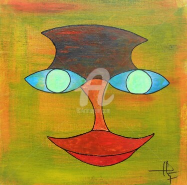 Painting titled "Zieux.jpg" by Thierry Castillon Du Perron, Original Artwork, Acrylic