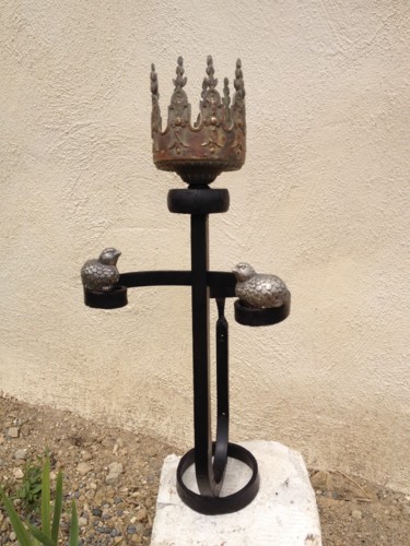 Sculpture intitulée "ROYAL" par Castor, Œuvre d'art originale, Métaux