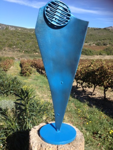 Skulptur mit dem Titel "expo-quebec-" von Castor, Original-Kunstwerk