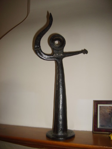 Sculpture titled "Agent de la circula…" by Castor, Original Artwork