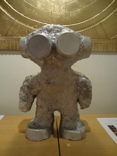 Sculpture intitulée "Alien" par Nicolas Castus Decressac, Œuvre d'art originale