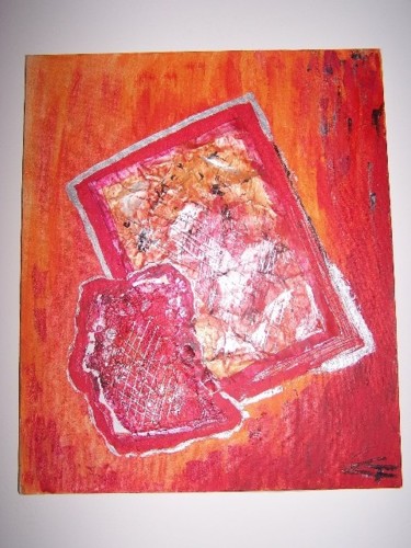 Peinture intitulée "Alu Chocolat" par Cata13, Œuvre d'art originale