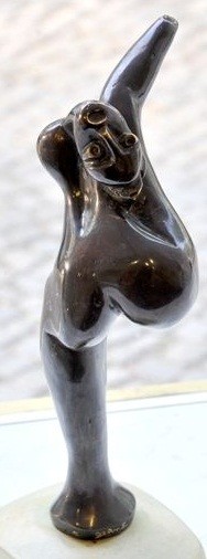 Sculpture titled "ballerina-photowern…" by Catalin Geana, Original Artwork, Casting