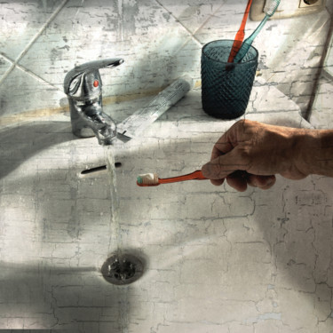 Le toilette Photographie intitulée "Le toilette" par Marc Cuxart, Œuvre d'art originale, Photographie numérique
