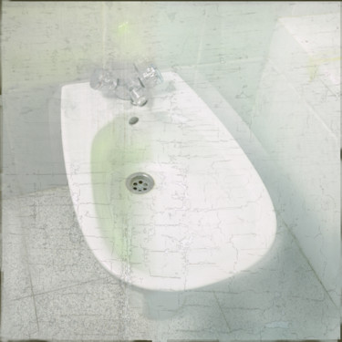 Photographie intitulée "Bidet" par Marc Cuxart, Œuvre d'art originale, Photographie numérique