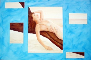 Painting titled "Nostalgia" by Catarina Ribeiro, Original Artwork