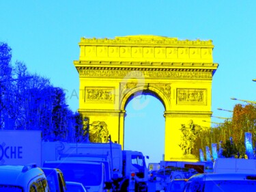 Photographie intitulée "arc-de-triomph" par Catarts, Œuvre d'art originale