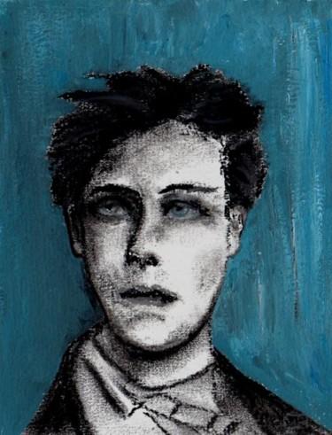 Painting titled "Arthur Rimbaud homm…" by Catb, Original Artwork, Oil