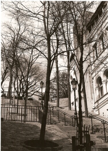 Fotografía titulada "Montmartre 2" por Catcha, Obra de arte original, Fotografía analógica