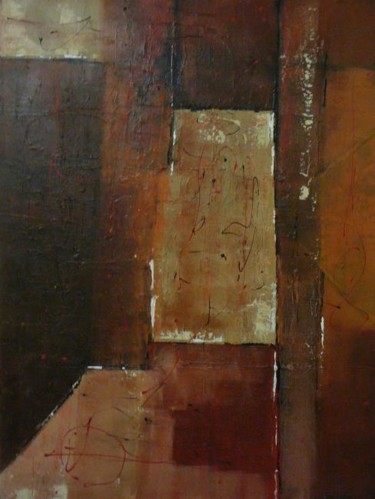Peinture intitulée "Passage" par Catherine Coiquaud, Œuvre d'art originale