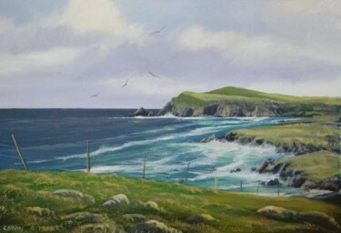 Painting titled "slea-head-co-kerry.…" by Cathal O Malley, Original Artwork