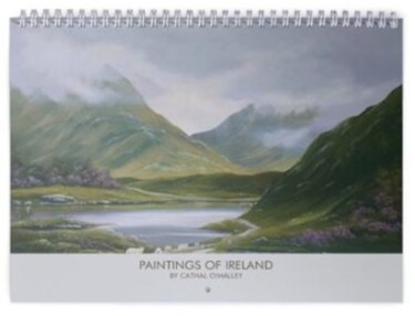 Painting titled "2020 Calendar of my…" by Cathal O Malley, Original Artwork, Acrylic