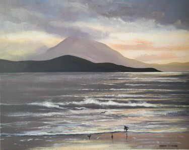Painting titled "Donegal light" by Cathal O Malley, Original Artwork, Acrylic