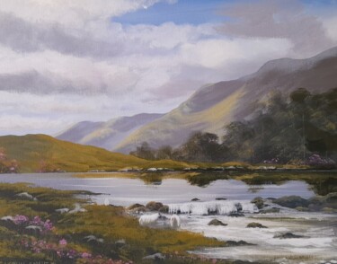 Peinture intitulée "Errif River" par Cathal O Malley, Œuvre d'art originale, Acrylique