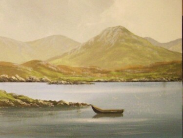 Ζωγραφική με τίτλο "derryinver co galway" από Cathal O Malley, Αυθεντικά έργα τέχνης