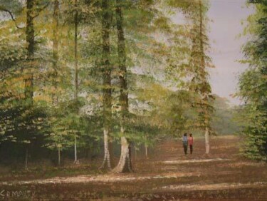 "ballinahinch forest…" başlıklı Tablo Cathal O Malley tarafından, Orijinal sanat