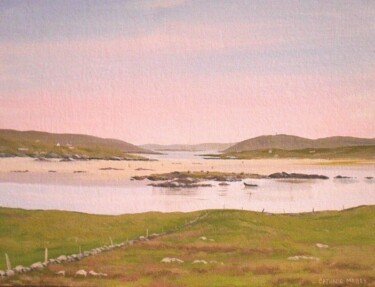Painting titled "omey island" by Cathal O Malley, Original Artwork