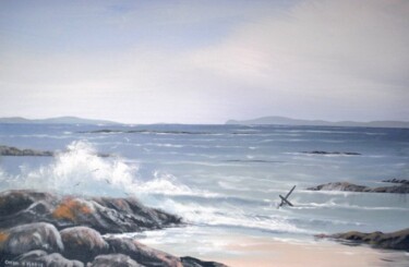 Painting titled "aughrisbeg anchor ,…" by Cathal O Malley, Original Artwork