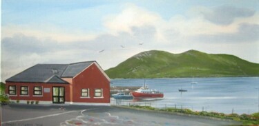 Painting titled "cleggan national sc…" by Cathal O Malley, Original Artwork
