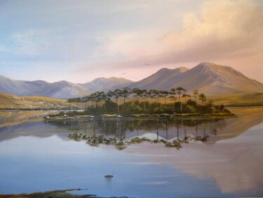 Peinture intitulée "pine island oct 2011" par Cathal O Malley, Œuvre d'art originale