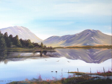 Painting titled "recess  reflections" by Cathal O Malley, Original Artwork