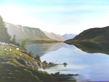 Painting titled "beautiful  connemara" by Cathal O Malley, Original Artwork
