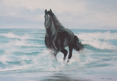 Painting titled "freedom" by Cathal O Malley, Original Artwork, Acrylic