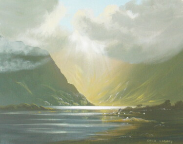 Peinture intitulée "maam  light summer" par Cathal O Malley, Œuvre d'art originale, Acrylique