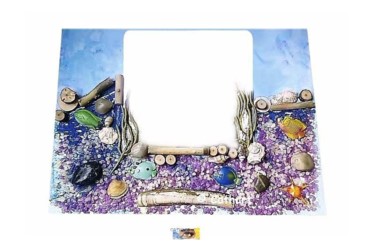 Artisanat intitulée "Miroir décoratif su…" par Cathart, Œuvre d'art originale