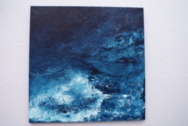 Peinture intitulée "Mer" par Cathbv, Œuvre d'art originale