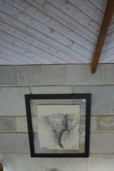 Peinture intitulée "ELEPHANT" par Cathbv, Œuvre d'art originale