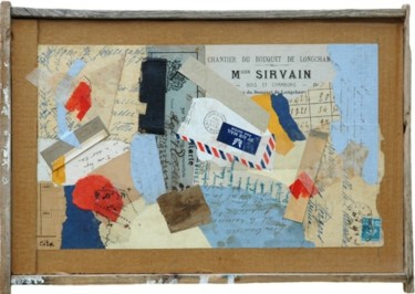 Collages intitulée "Sirvain" par Cito, Œuvre d'art originale