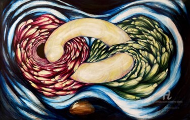 Painting titled "''Tara''" by Catherina Pearls, Original Artwork, Ink