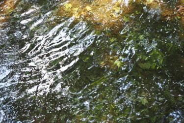 Photographie intitulée "Frémissements d'eau" par Catherine Boutin, Œuvre d'art originale, Photographie numérique